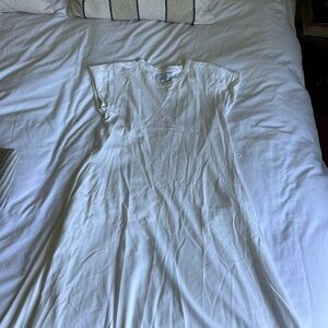 La Ligne Andie White Cotton Dress - S- Excellent, Unworn